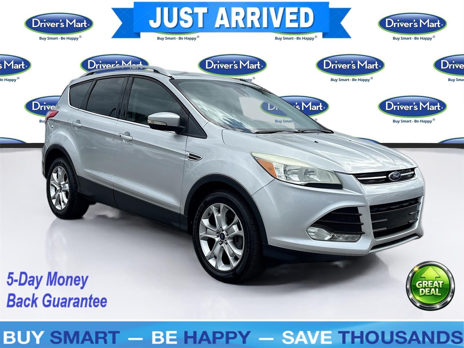 Ingot Silver 2016 Ford Escape Titanium FWD SUV / Crossover Front-Wheel Drive 6-Speed Automatic