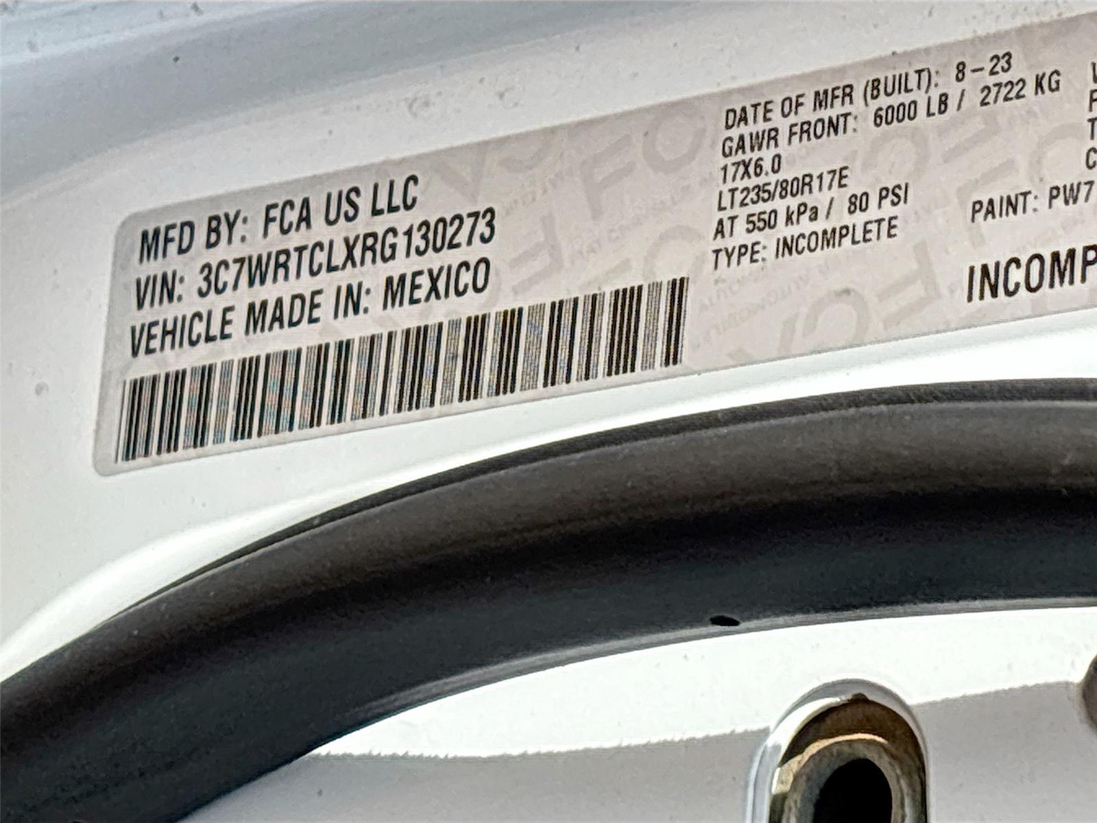 2024 Ram 3500 Chassis Cab Tradesman