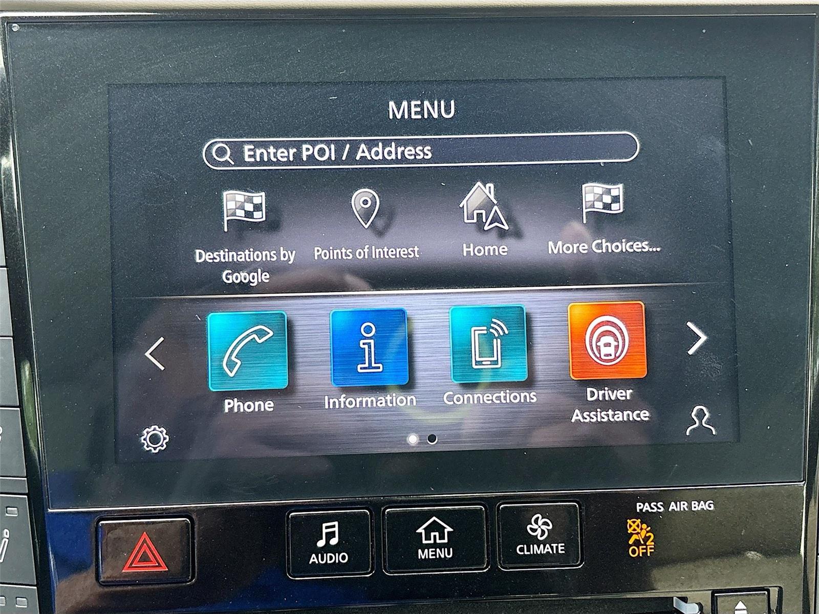 2021 INFINITI QX50 SENSORY