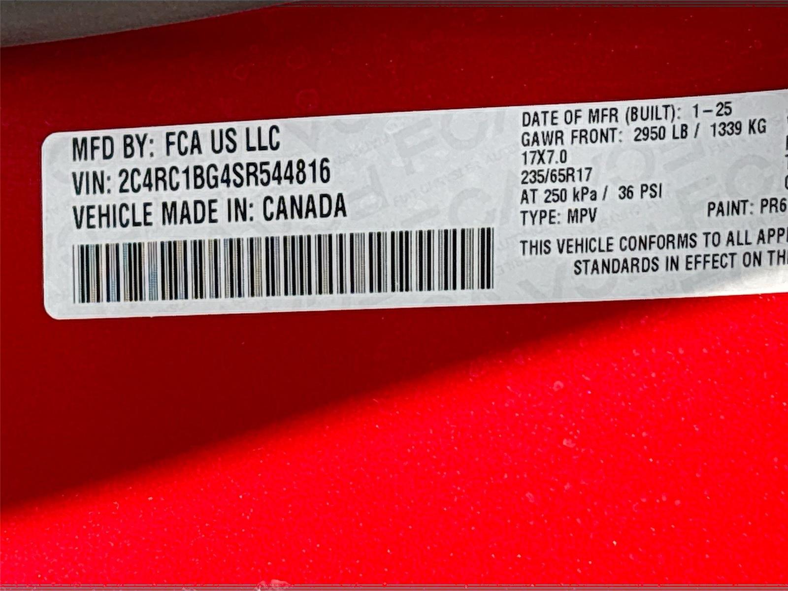 2025 Chrysler Pacifica Select