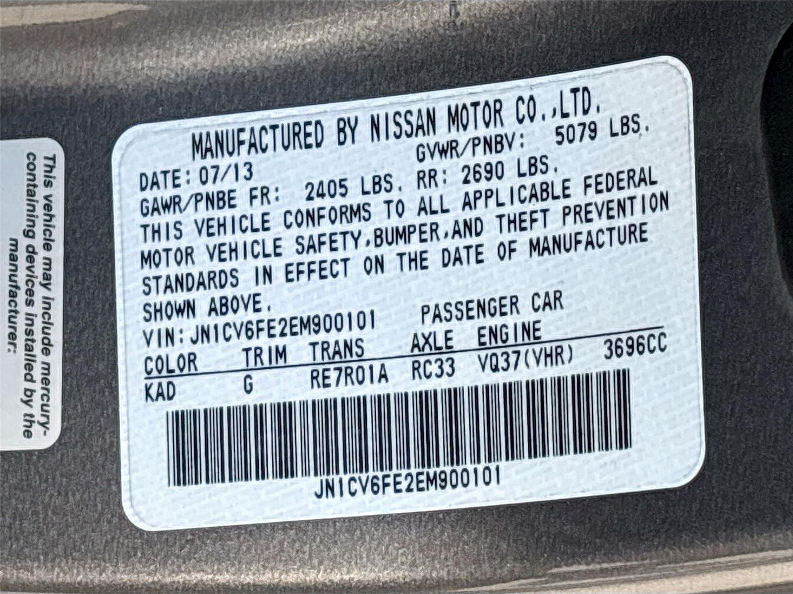 2014 INFINITI Q60 Convertible