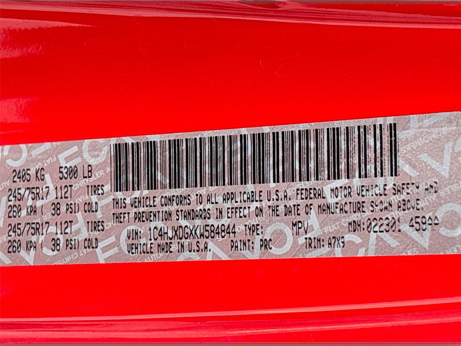 2019 Jeep Wrangler Unlimited Sport S