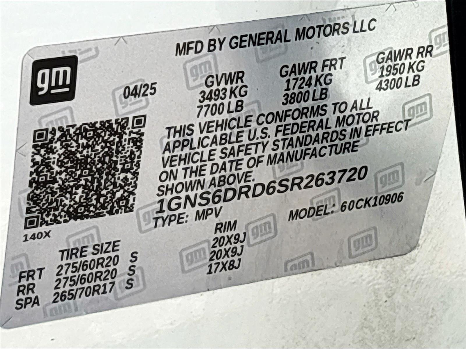 2025 Chevrolet Suburban Z71