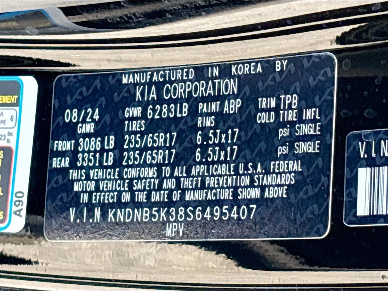 2025 Kia Carnival LXS