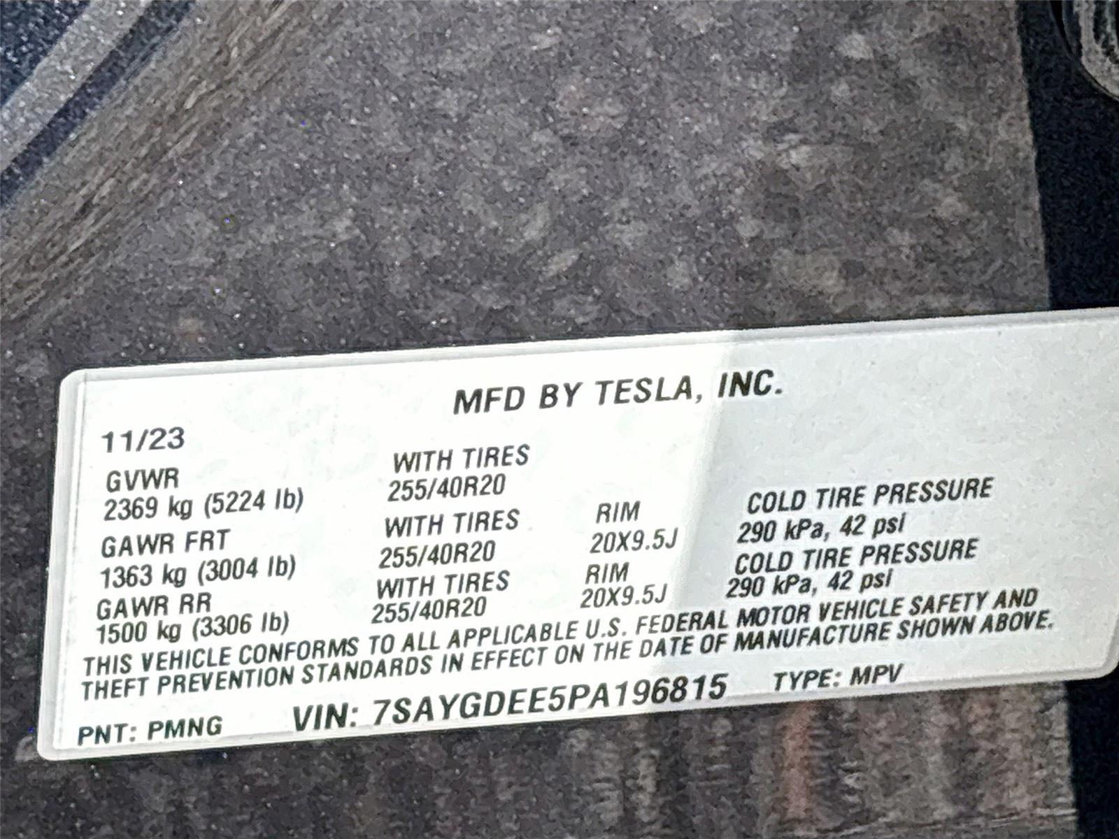 2023 Tesla Model Y Long Range