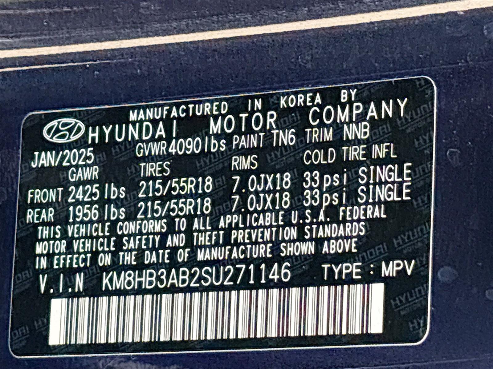 2025 Hyundai Kona SEL