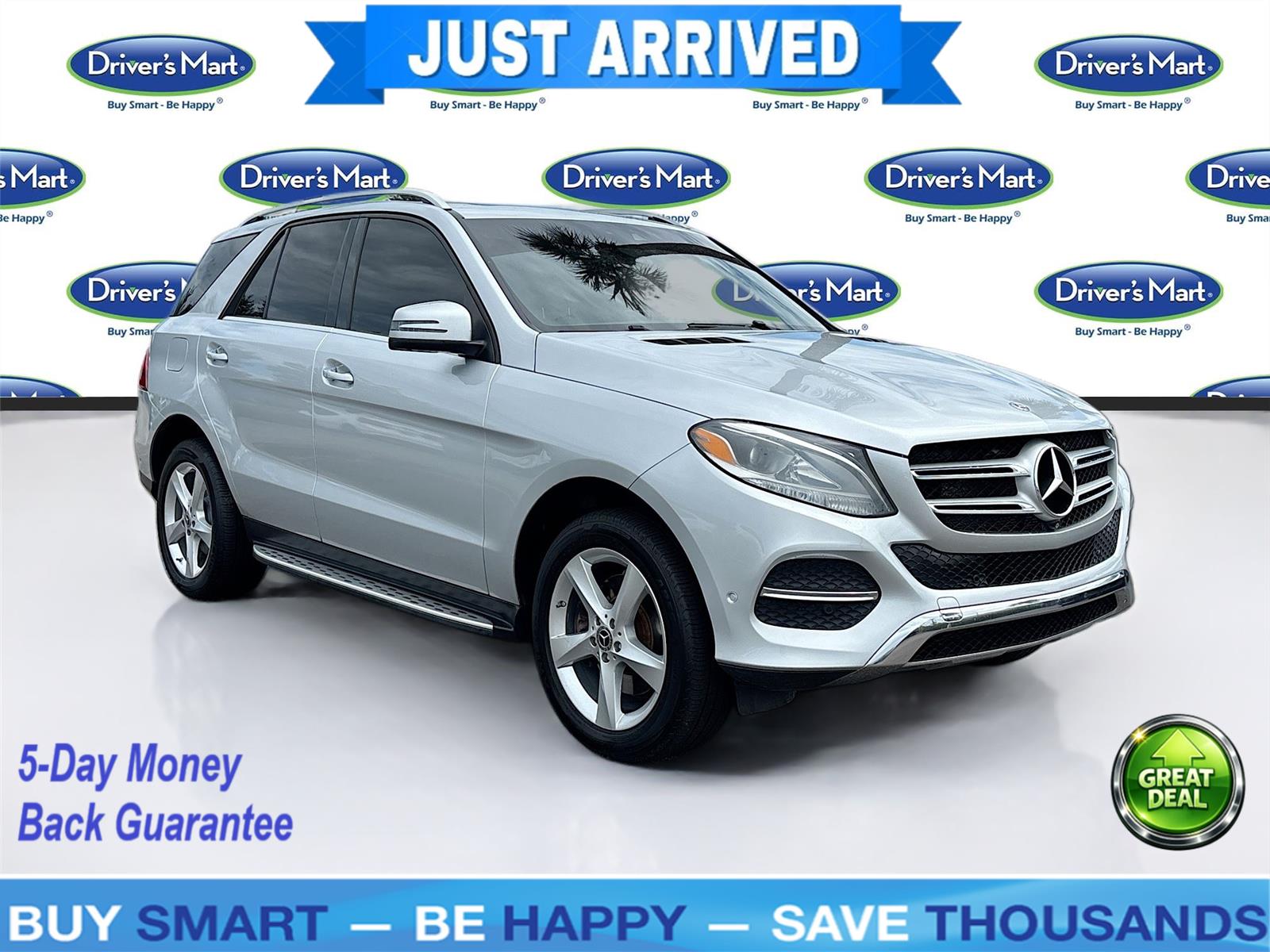 Iridium Silver Metallic 2019 Mercedes-Benz GLE 400 4MATIC SUV / Crossover All-Wheel Drive Automatic