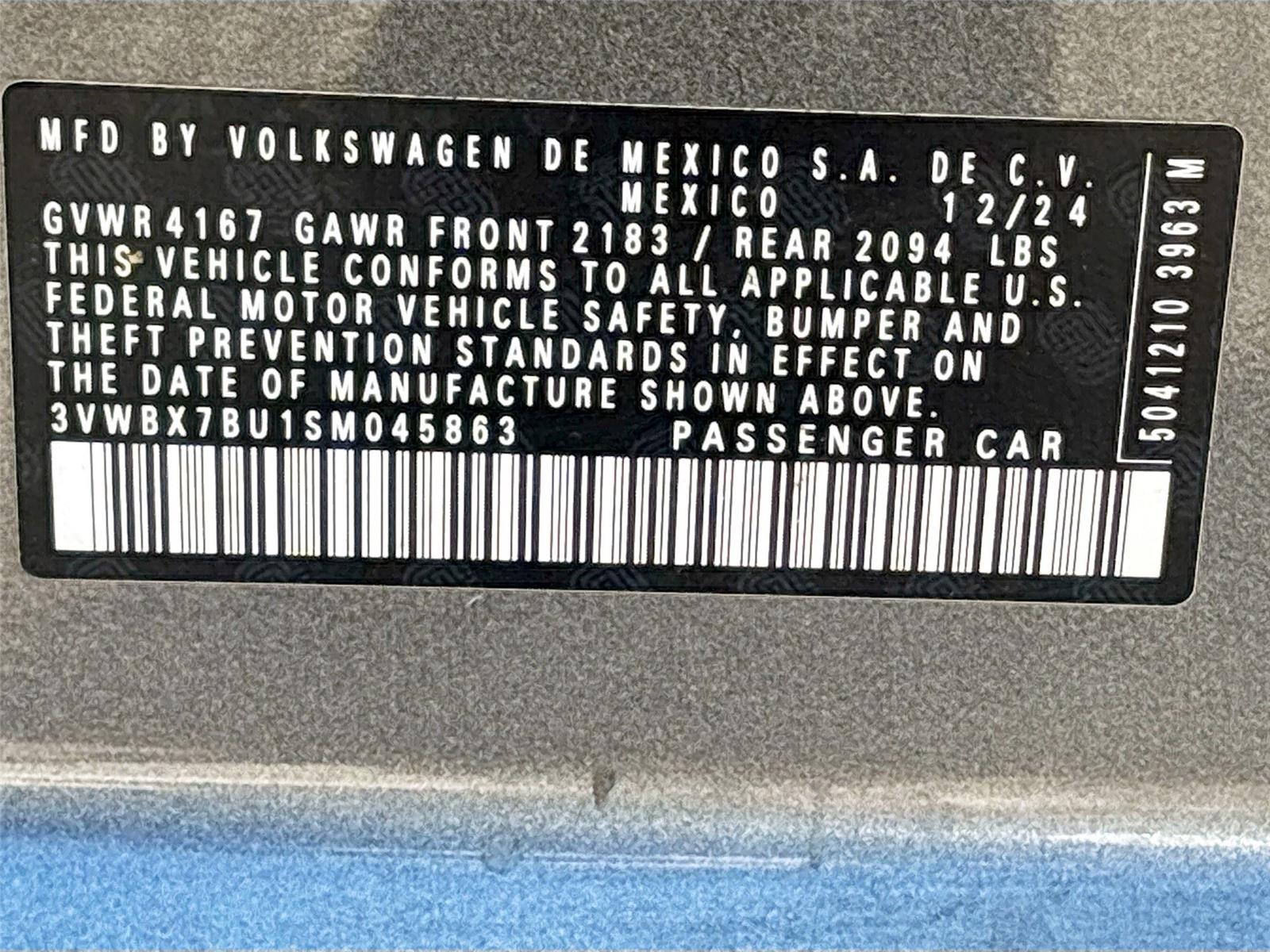 2025 Volkswagen Jetta Sport