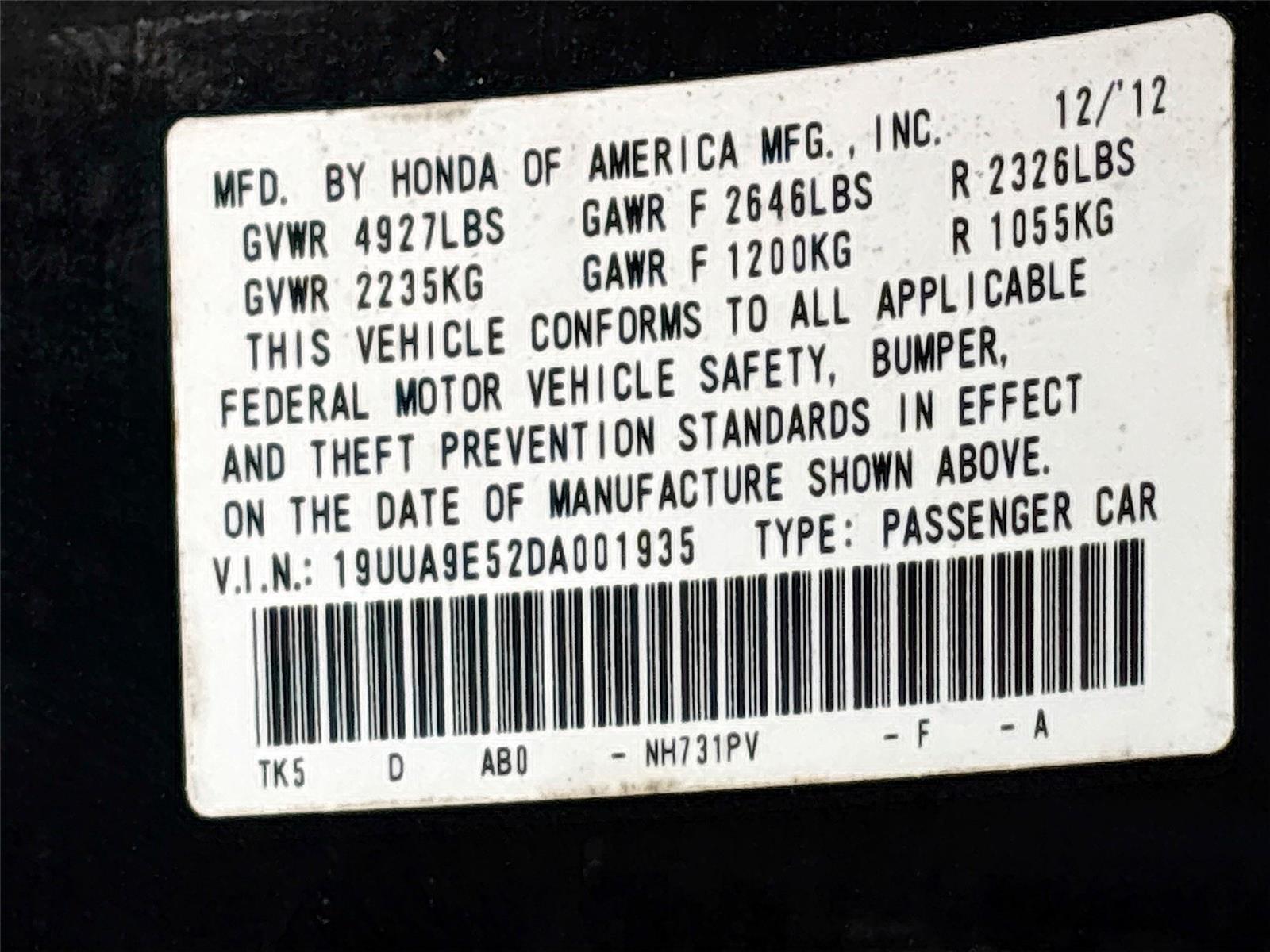 2013 Acura TL Tech