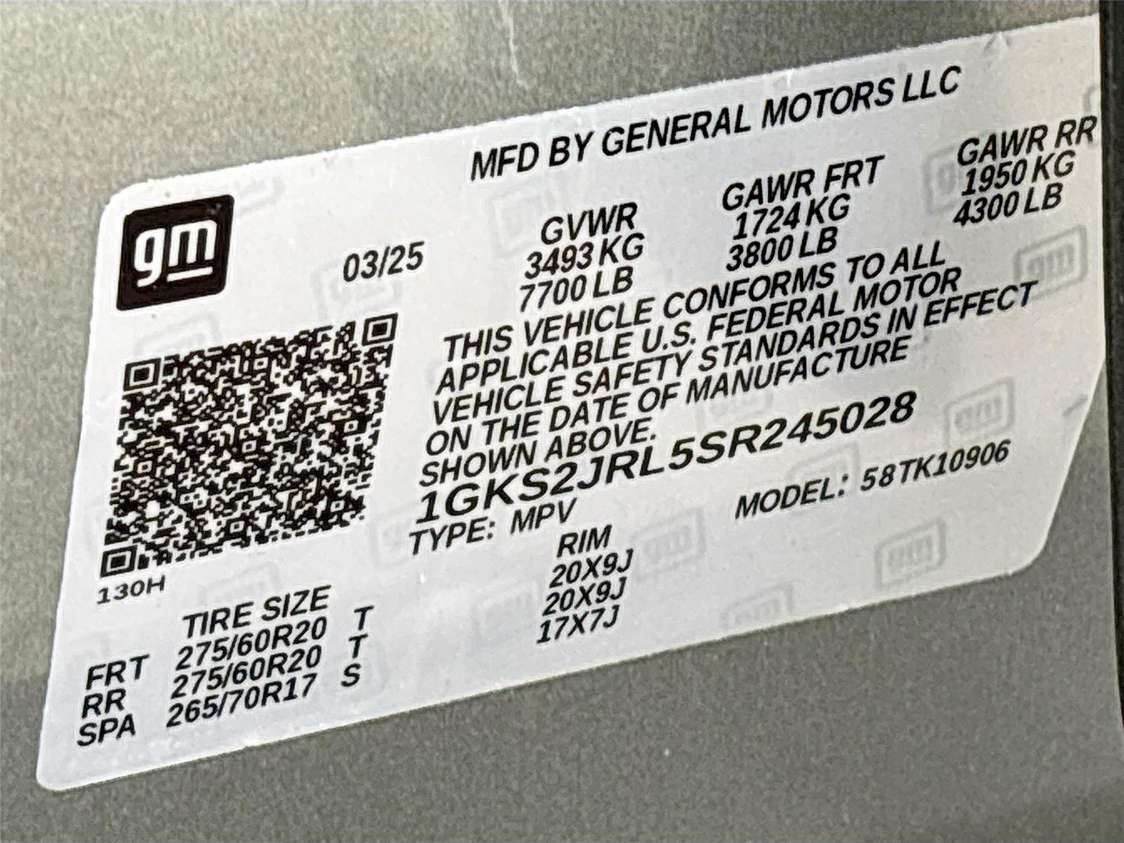2025 GMC Yukon XL Denali