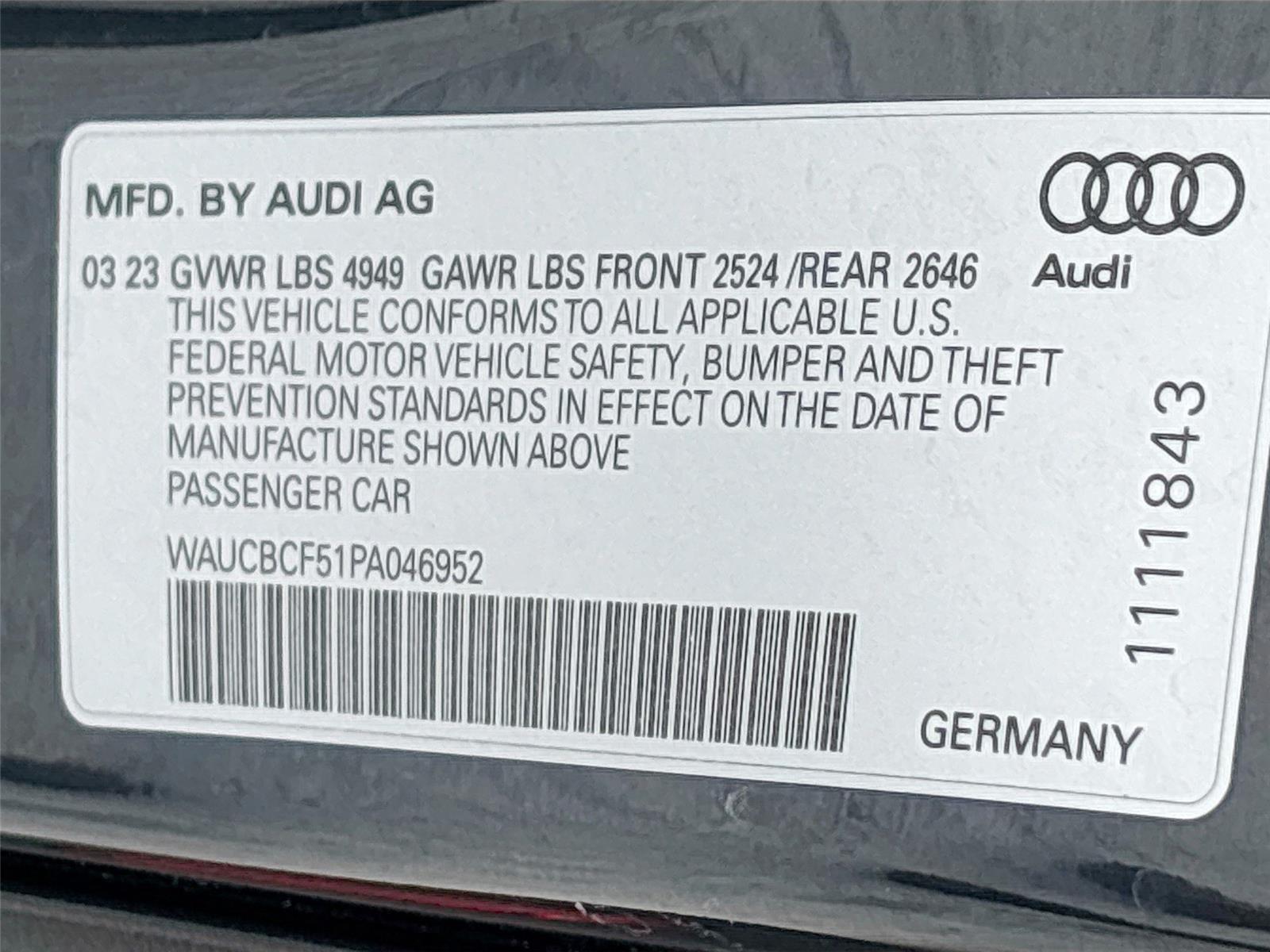 2023 Audi A5 Sportback Premium Plus