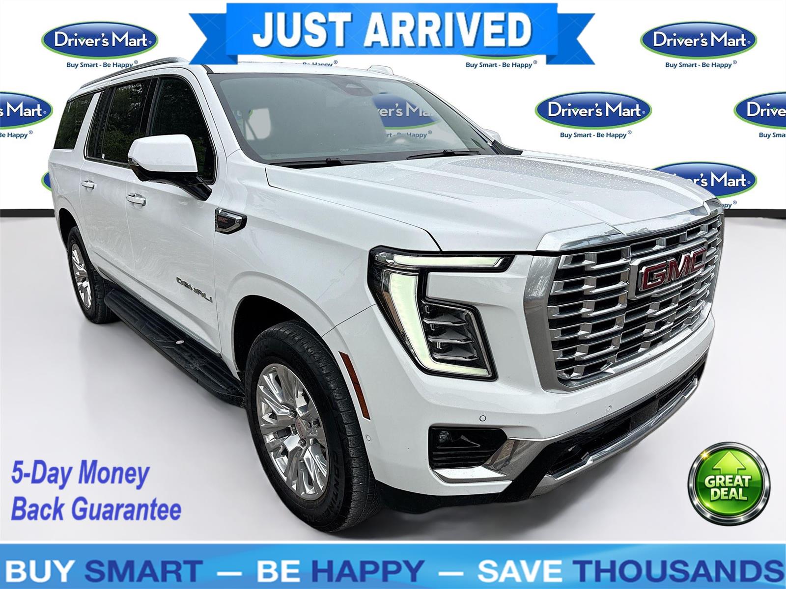Summit White 2025 GMC Yukon XL Denali RWD SUV / Crossover 4X2 Automatic