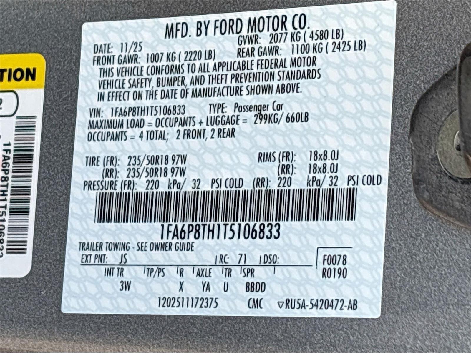 2026 Ford Mustang EcoBoost Premium