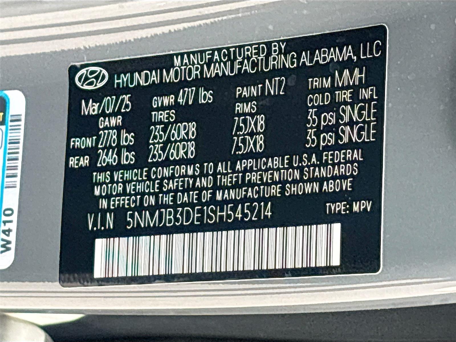 2025 Hyundai Tucson SEL