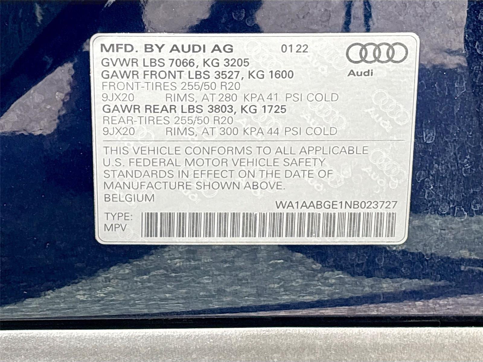 2022 Audi e-tron Premium
