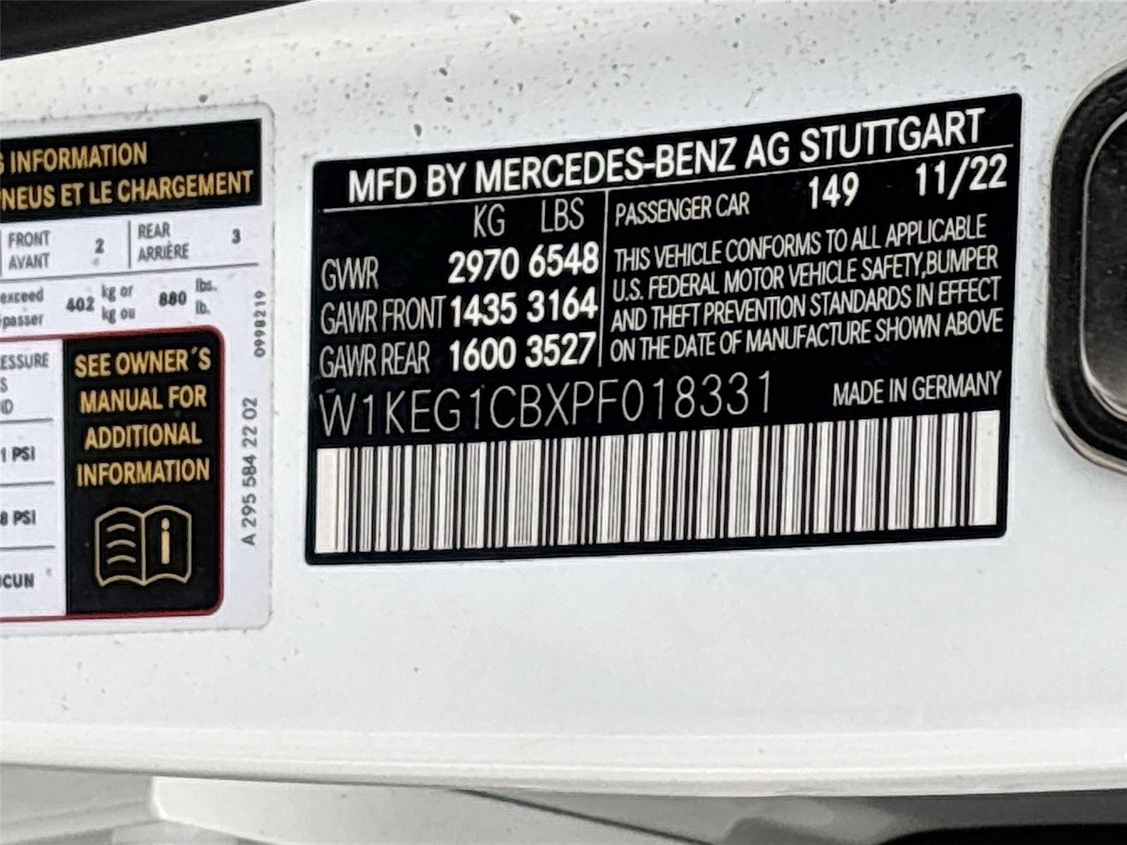2023 Mercedes-Benz EQE EQE 350