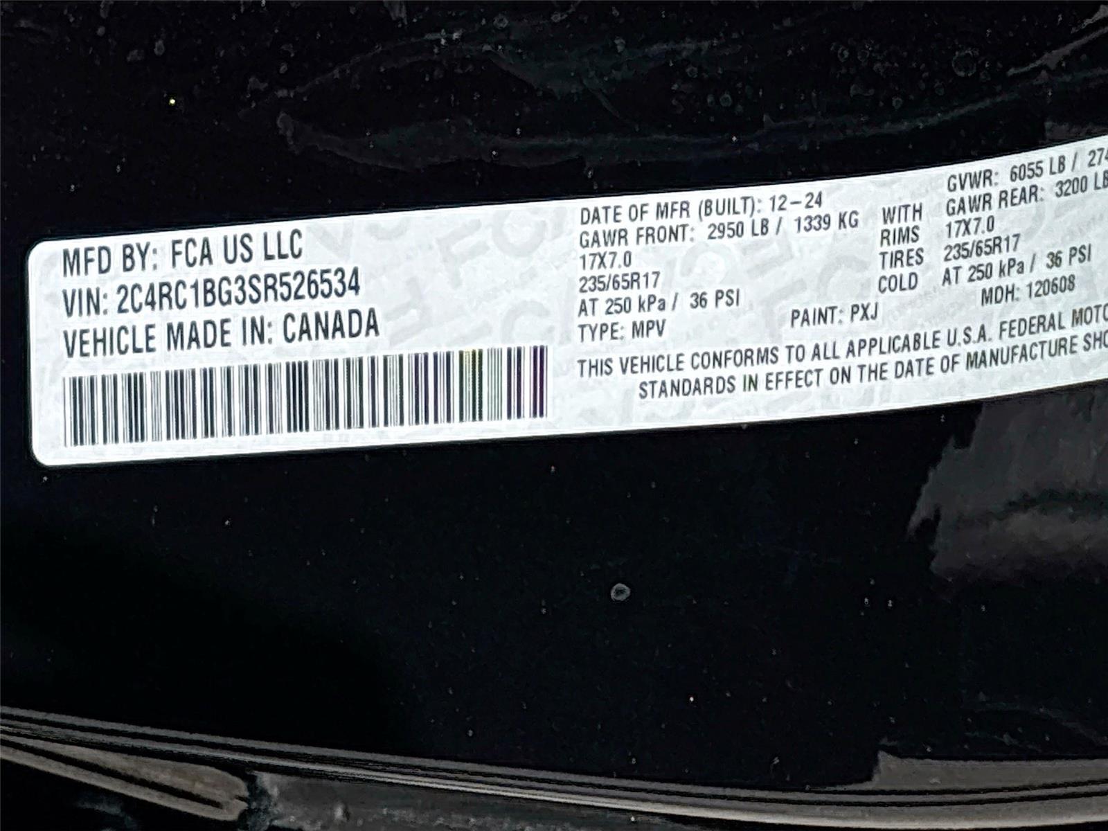 2025 Chrysler Pacifica Select