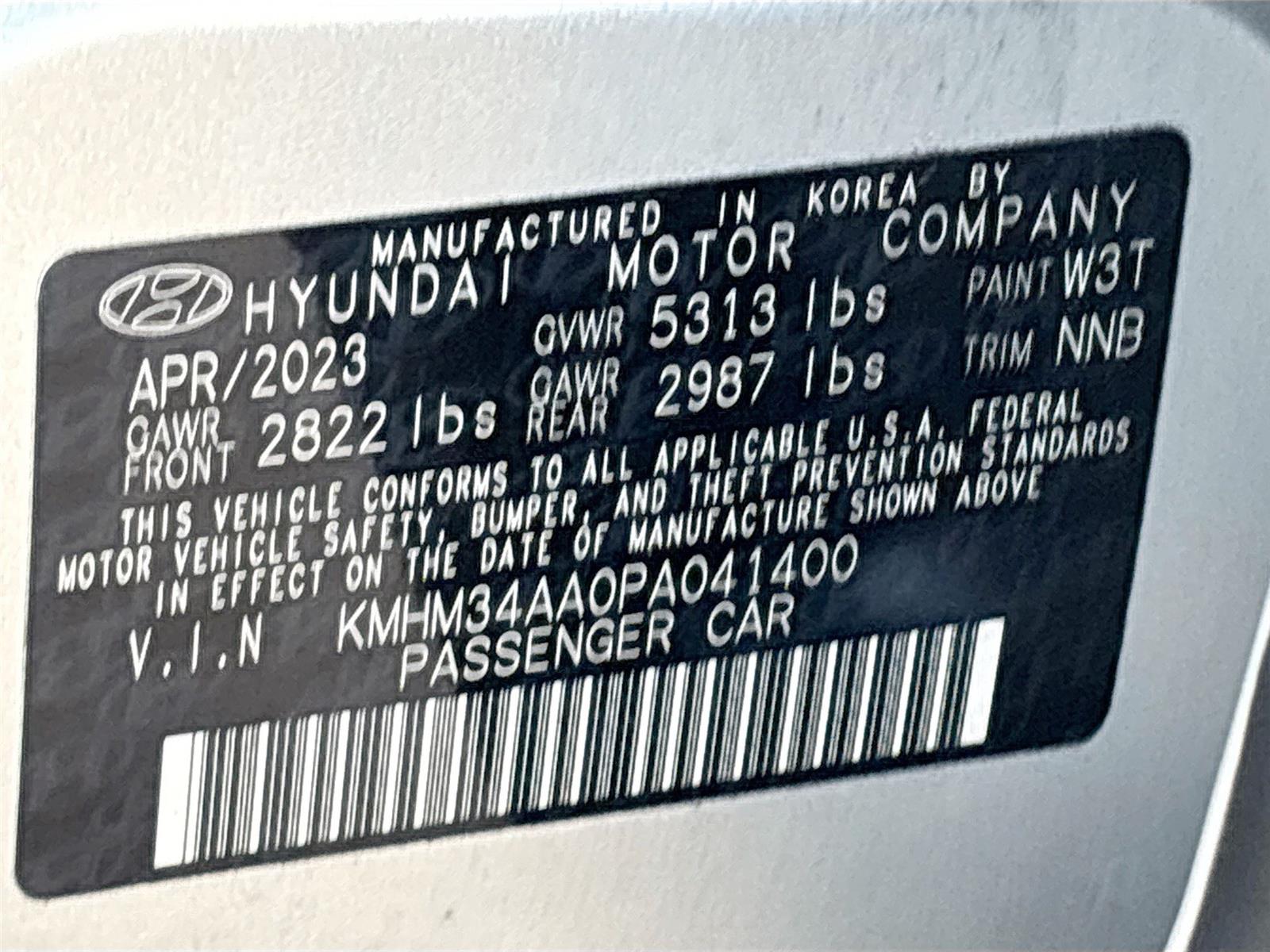 2023 Hyundai IONIQ 6 SEL