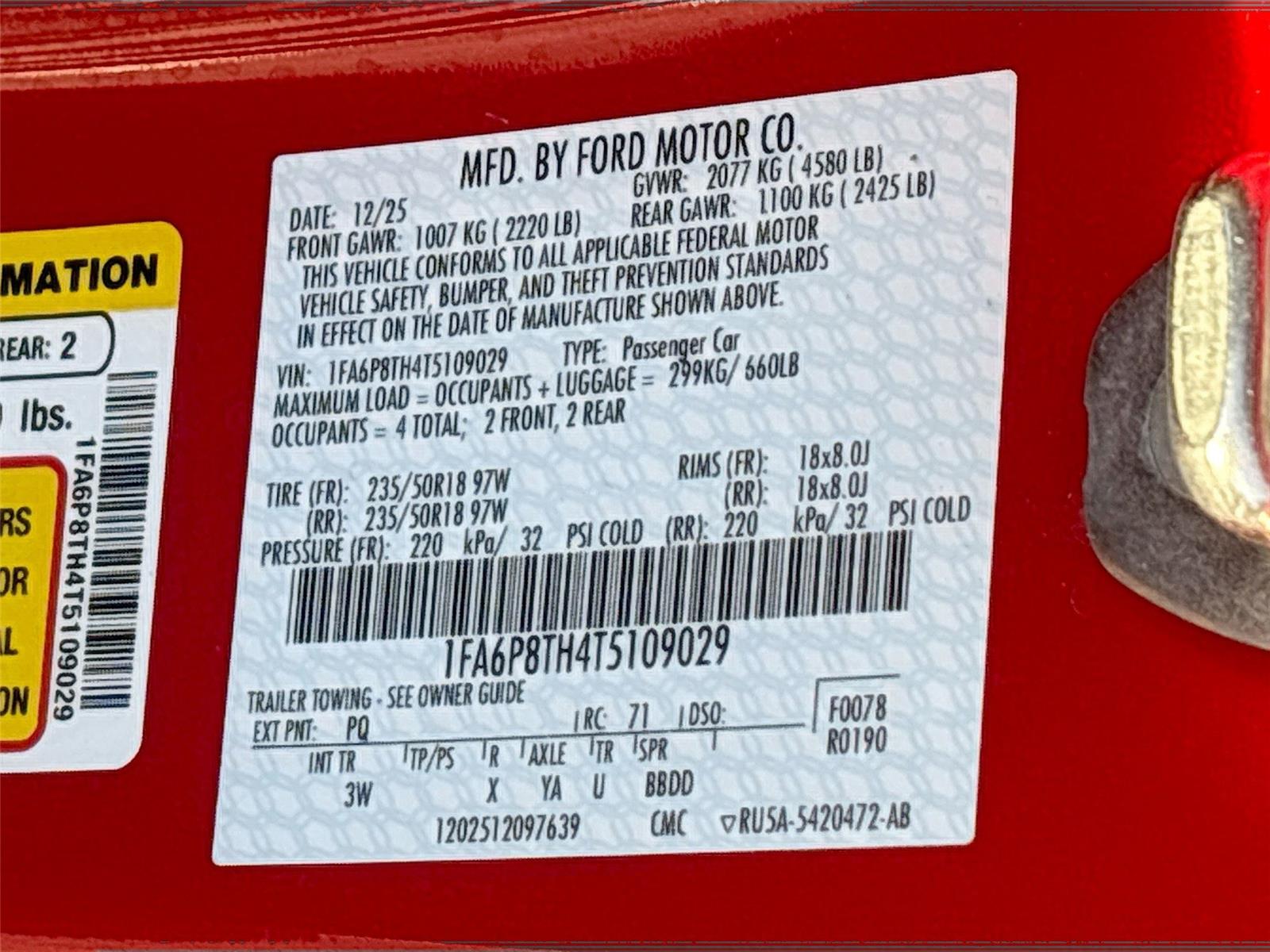 2026 Ford Mustang EcoBoost Premium