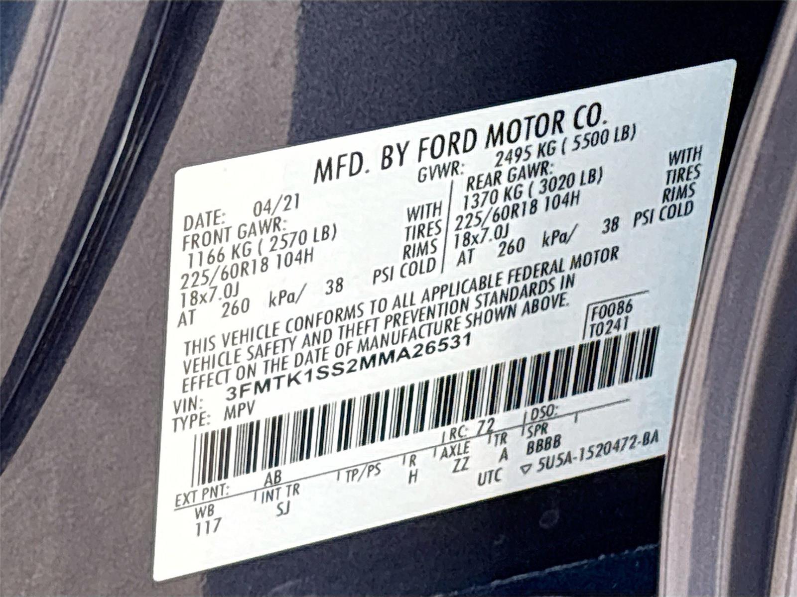 2021 Ford Mustang Mach-E Select