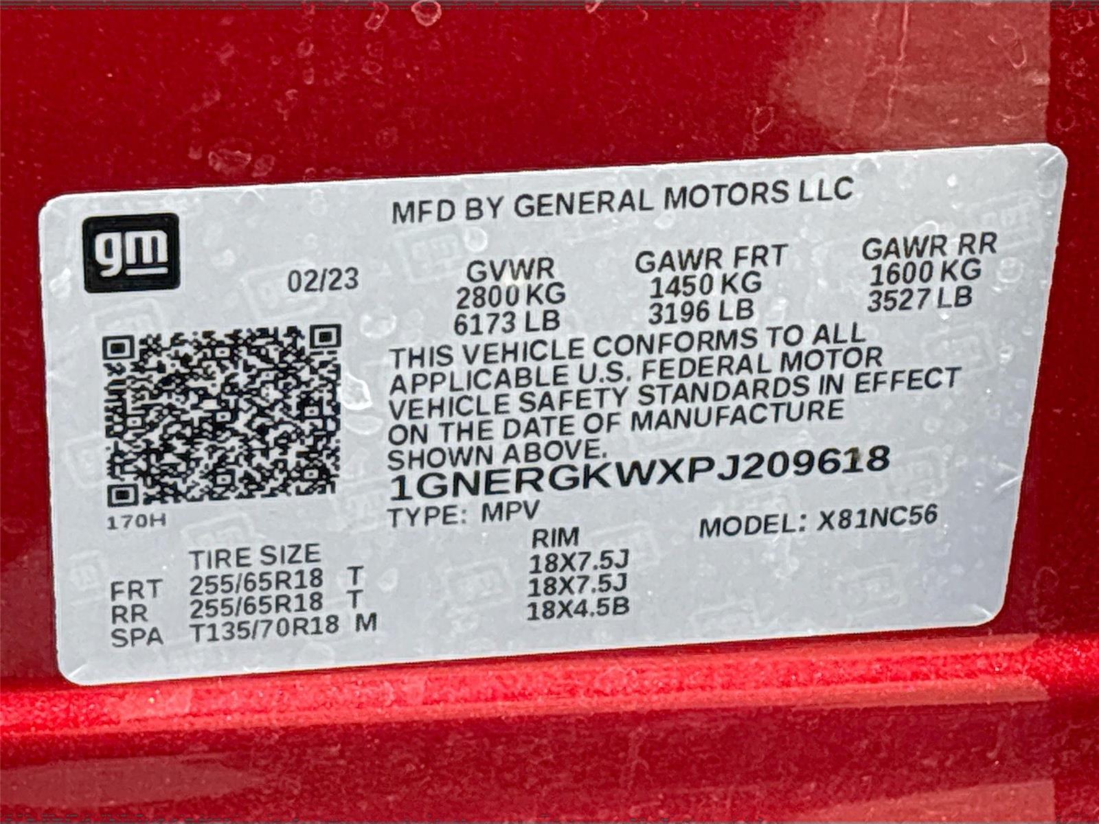 2023 Chevrolet Traverse LT Cloth