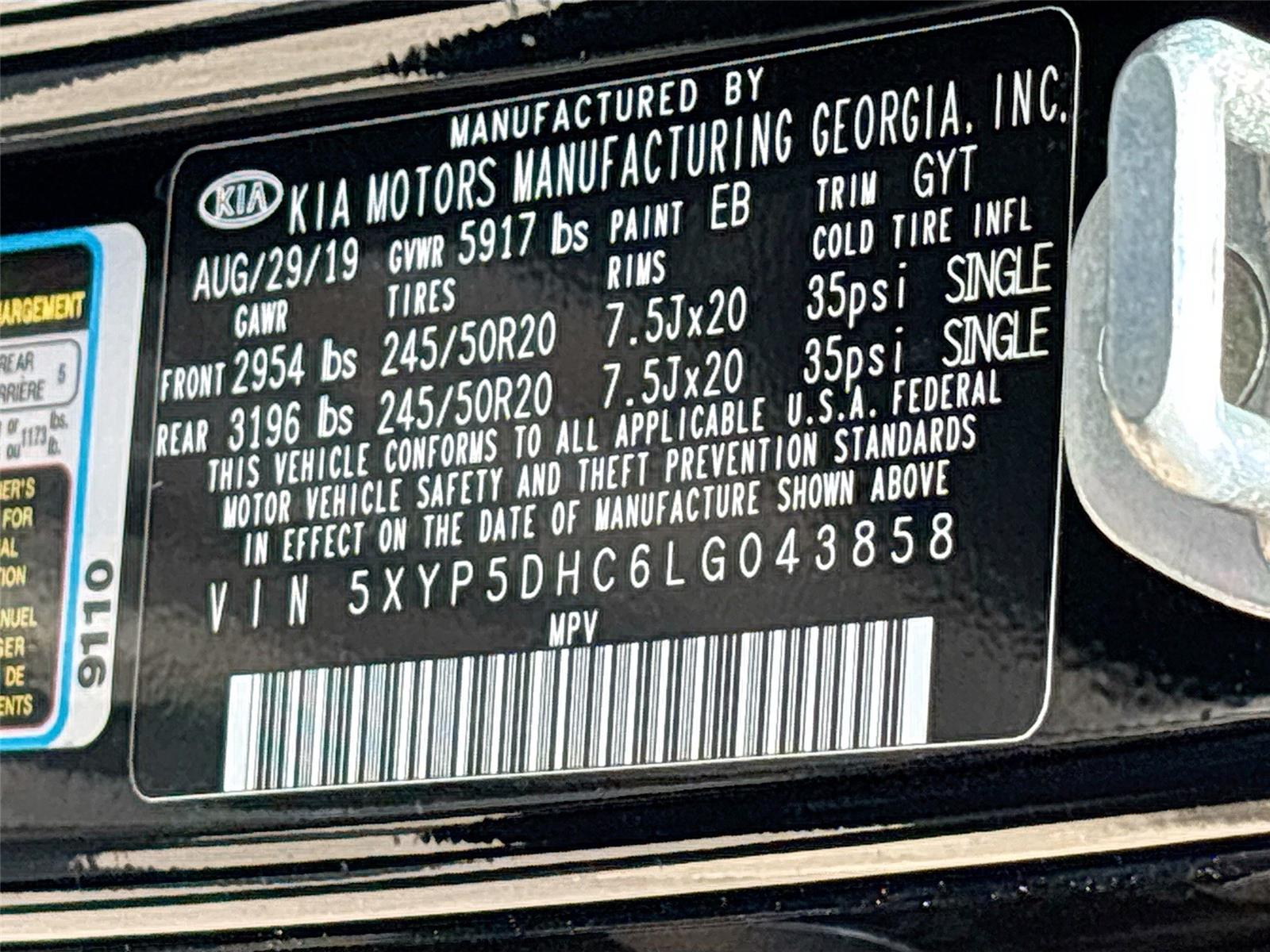 2020 Kia Telluride SX