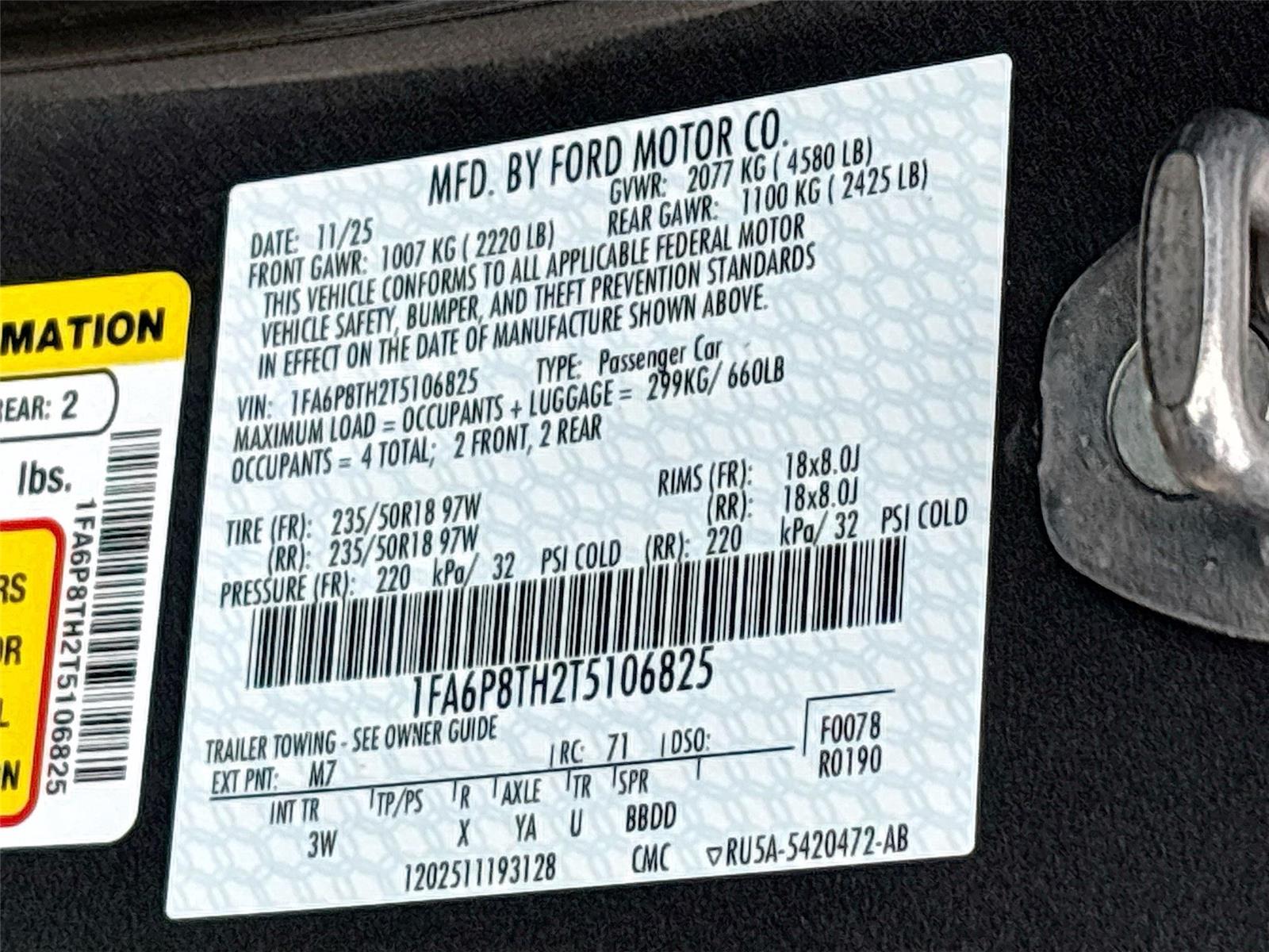 2026 Ford Mustang EcoBoost Premium