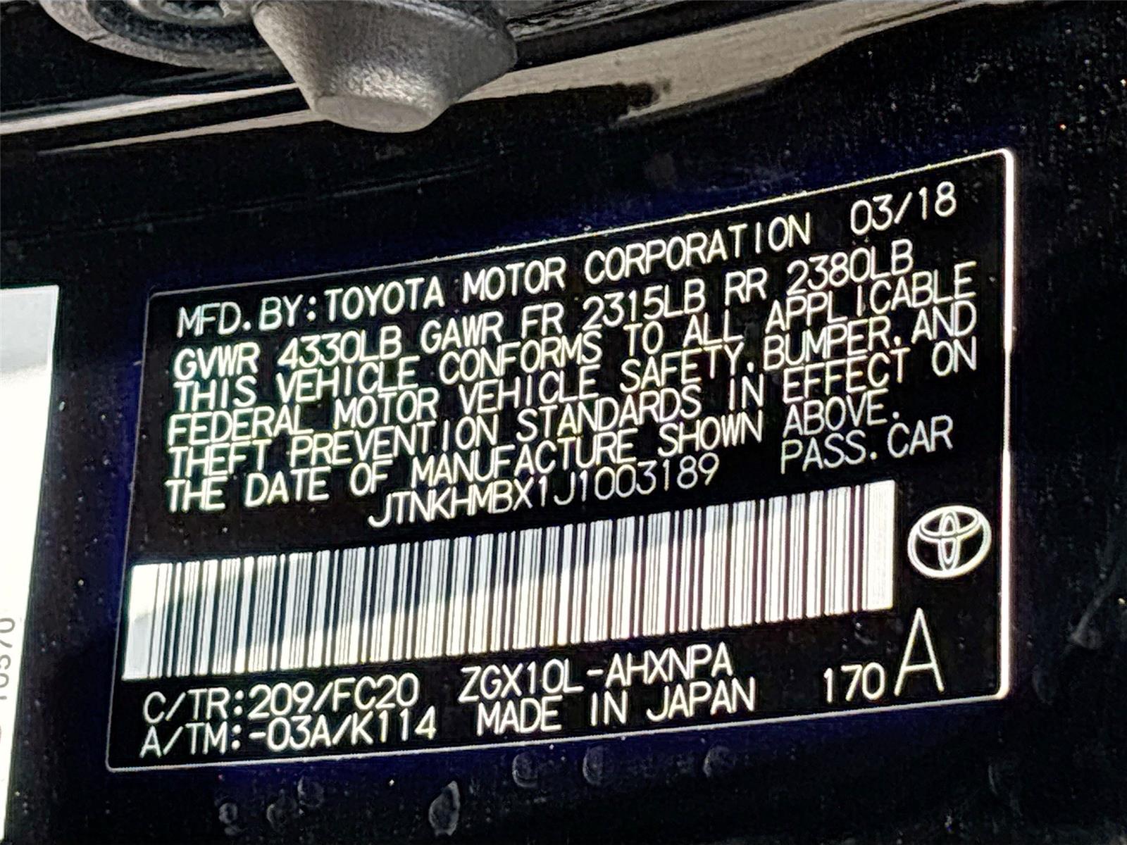 2018 Toyota C-HR XLE