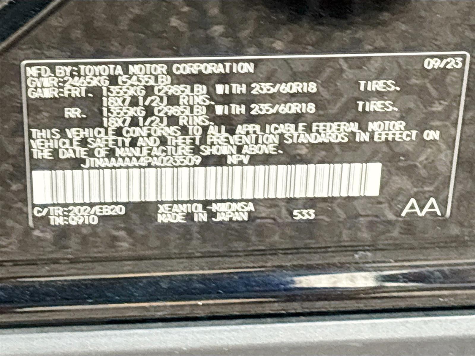 2023 Toyota bZ4X XLE