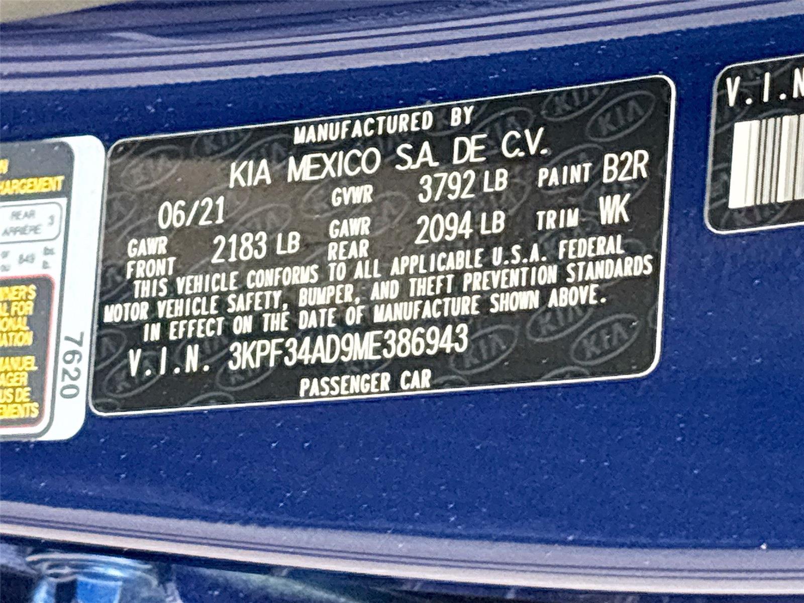 2021 Kia Forte GT-Line