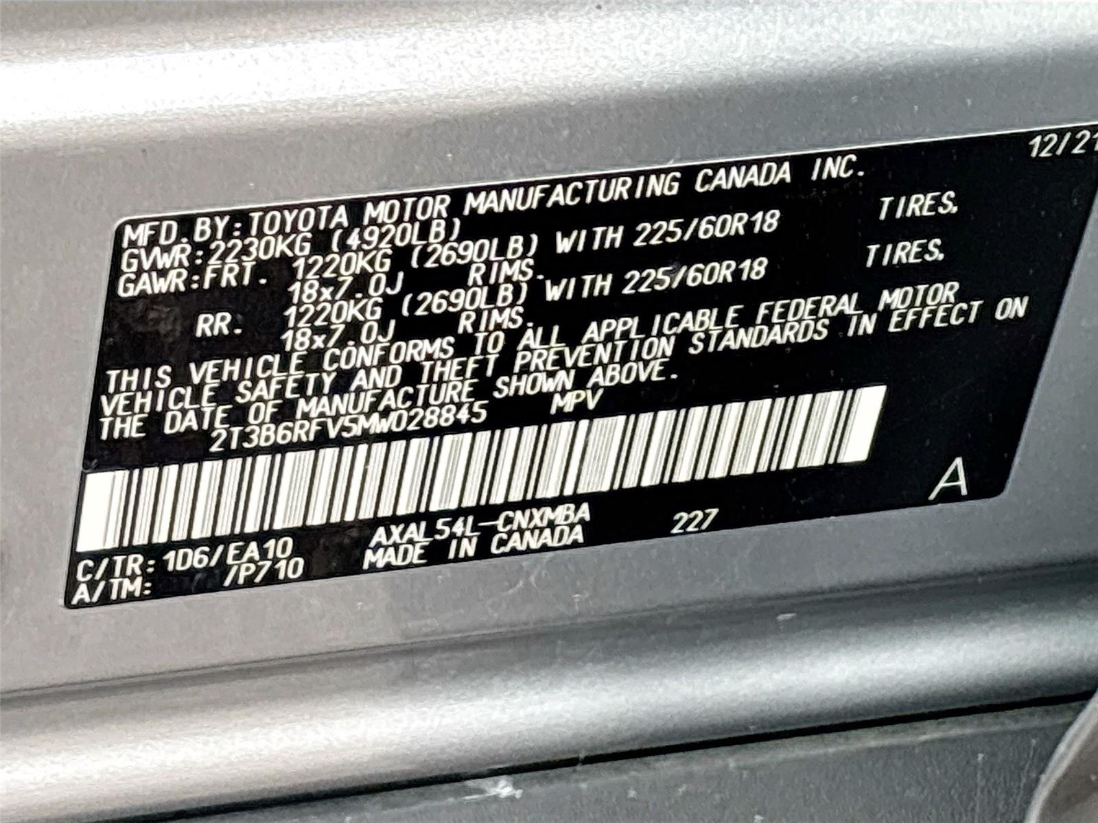 2021 Toyota RAV4 Hybrid XLE Premium