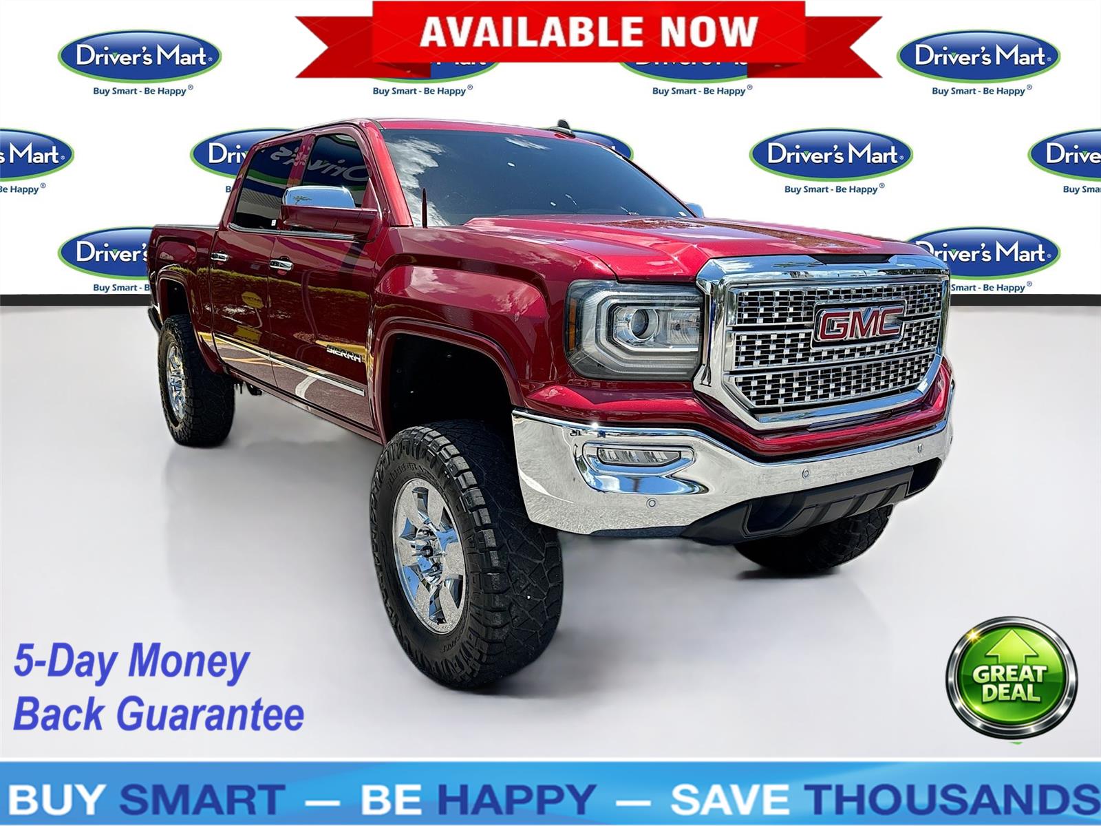 Red Quartz Tintcoat 2018 GMC Sierra 1500 Pickup Truck 4X2 6-Speed Automatic