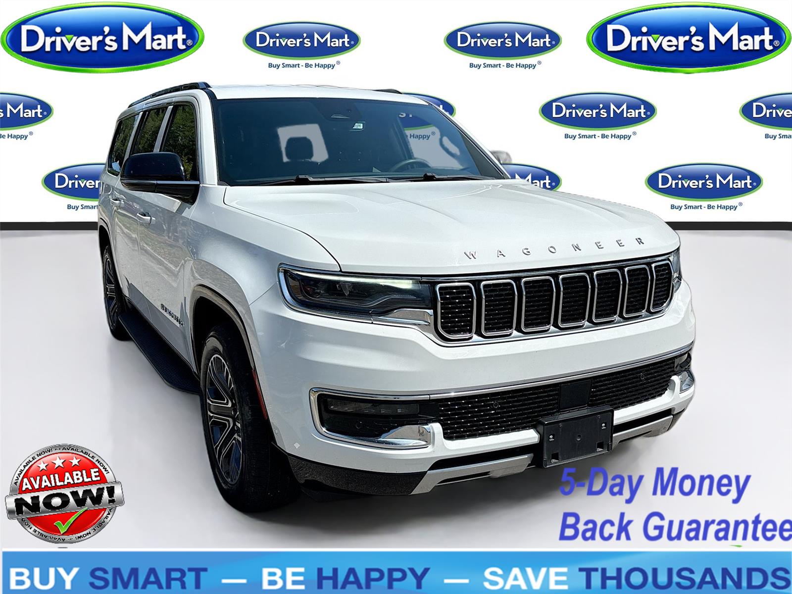 Bright White Clearcoat 2024 Jeep Wagoneer L SUV / Crossover 4X2 8-Speed Automatic