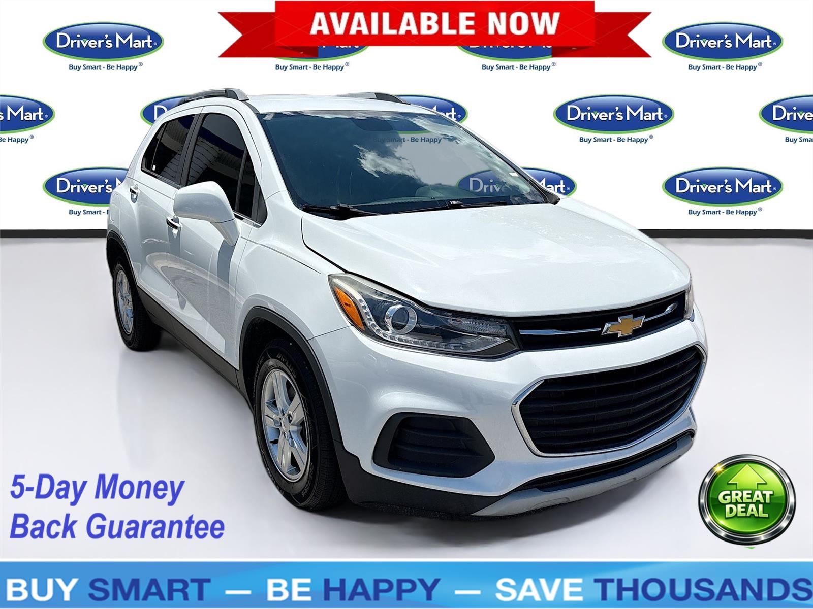 Summit White 2019 Chevrolet Trax SUV / Crossover Front-Wheel Drive 6-Speed Automatic