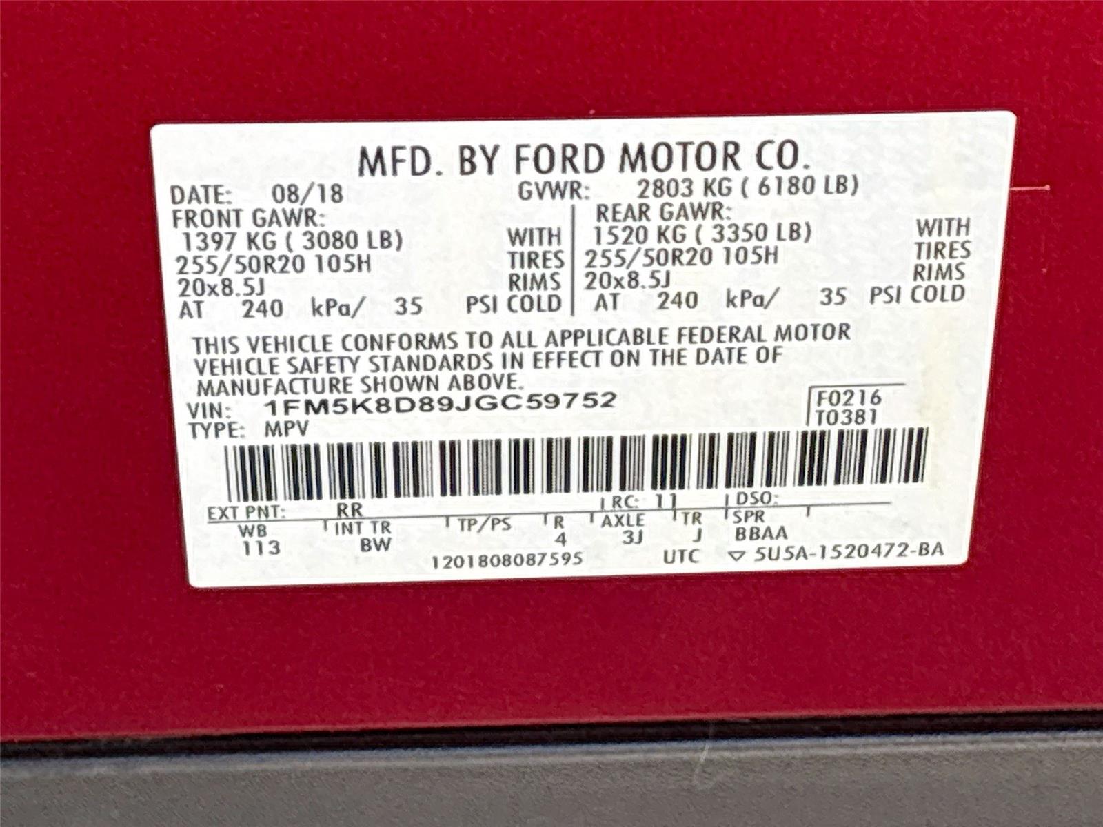2018 Ford Explorer XLT