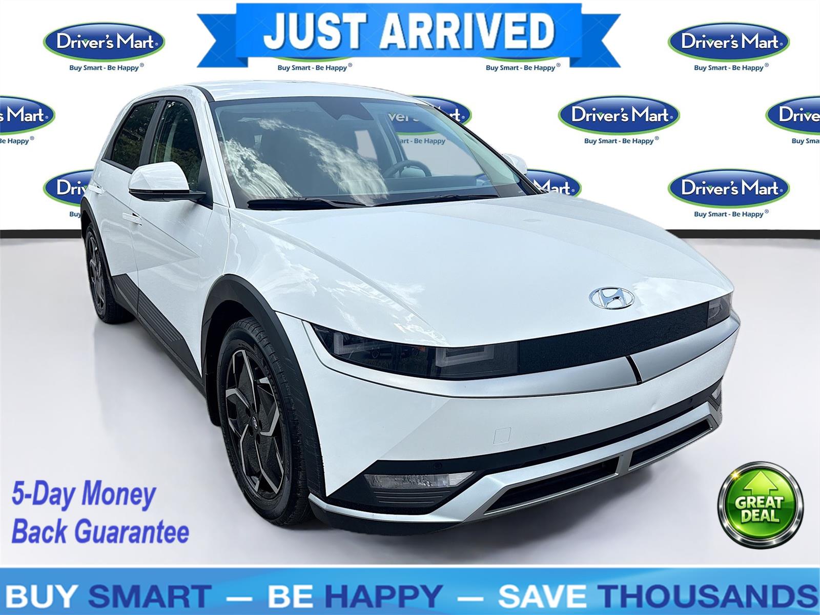 Atlas White 2024 Hyundai Ioniq 5 SUV / Crossover Rear-Wheel Drive Automatic