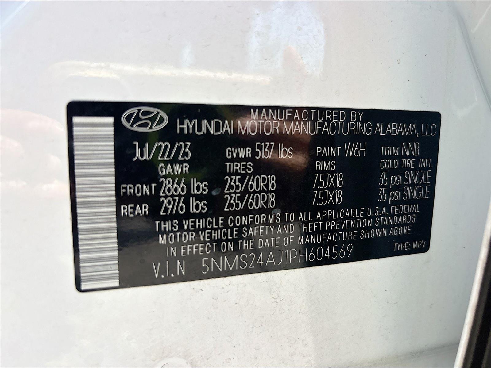 2023 Hyundai Santa Fe SEL