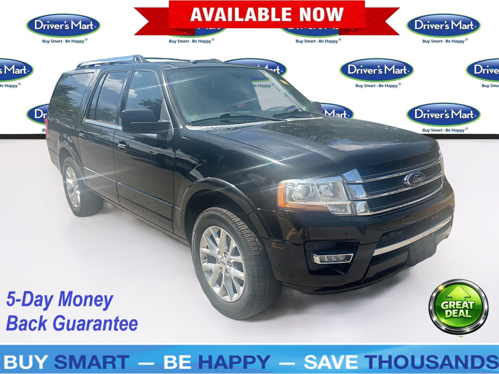 Shadow Black 2017 Ford Expedition SUV / Crossover 4X2 6-Speed Automatic