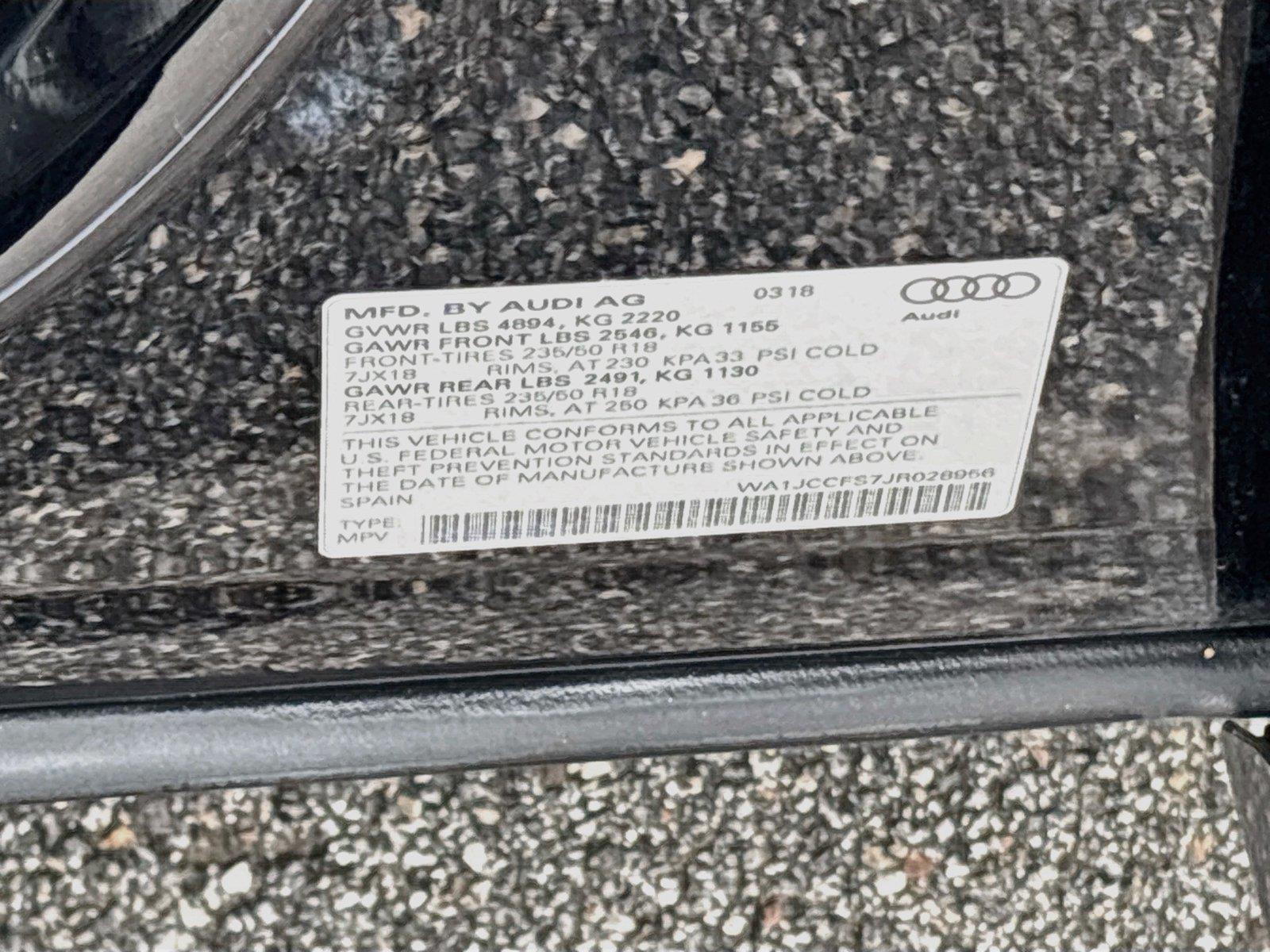 2018 Audi Q3 Premium Plus
