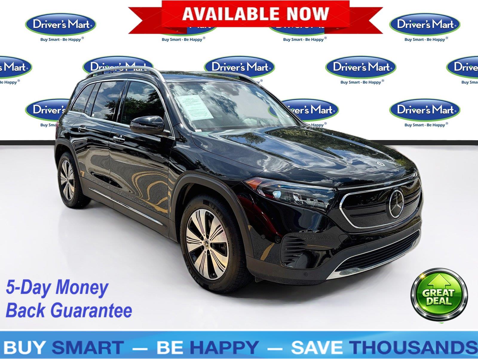 Night Black 2023 Mercedes-Benz EQB SUV / Crossover Front-Wheel Drive Automatic