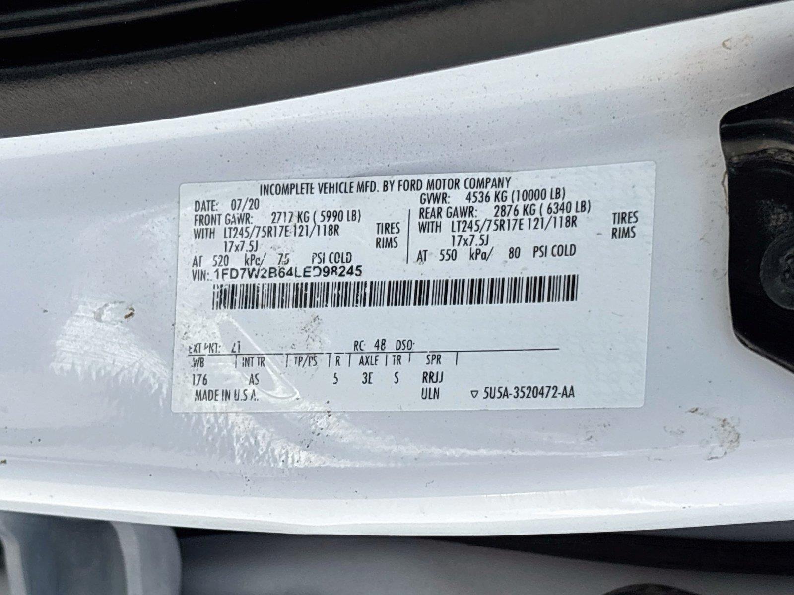 2020 Ford Super Duty F-250 SRW XL