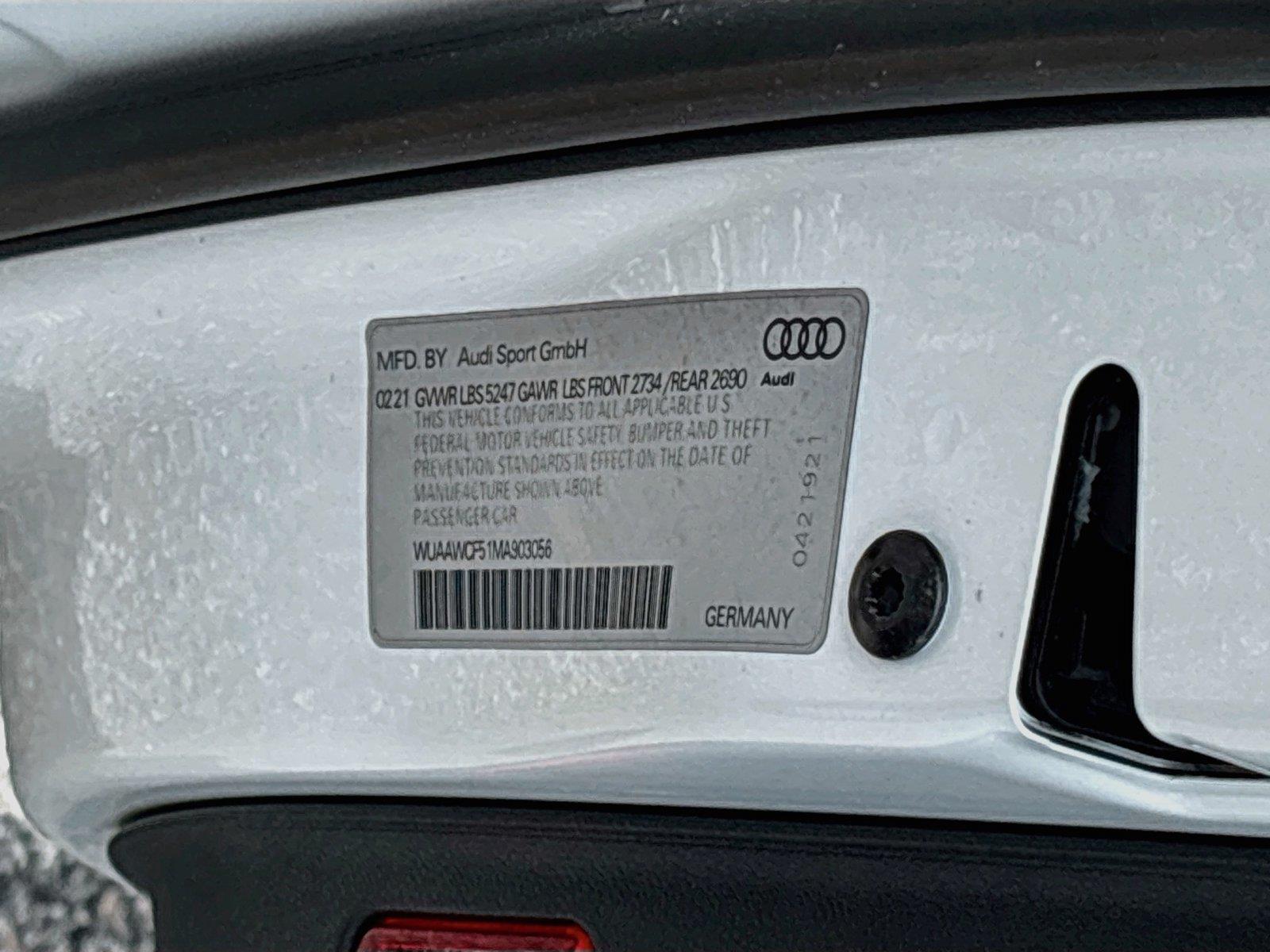 2021 Audi RS 5 Sportback