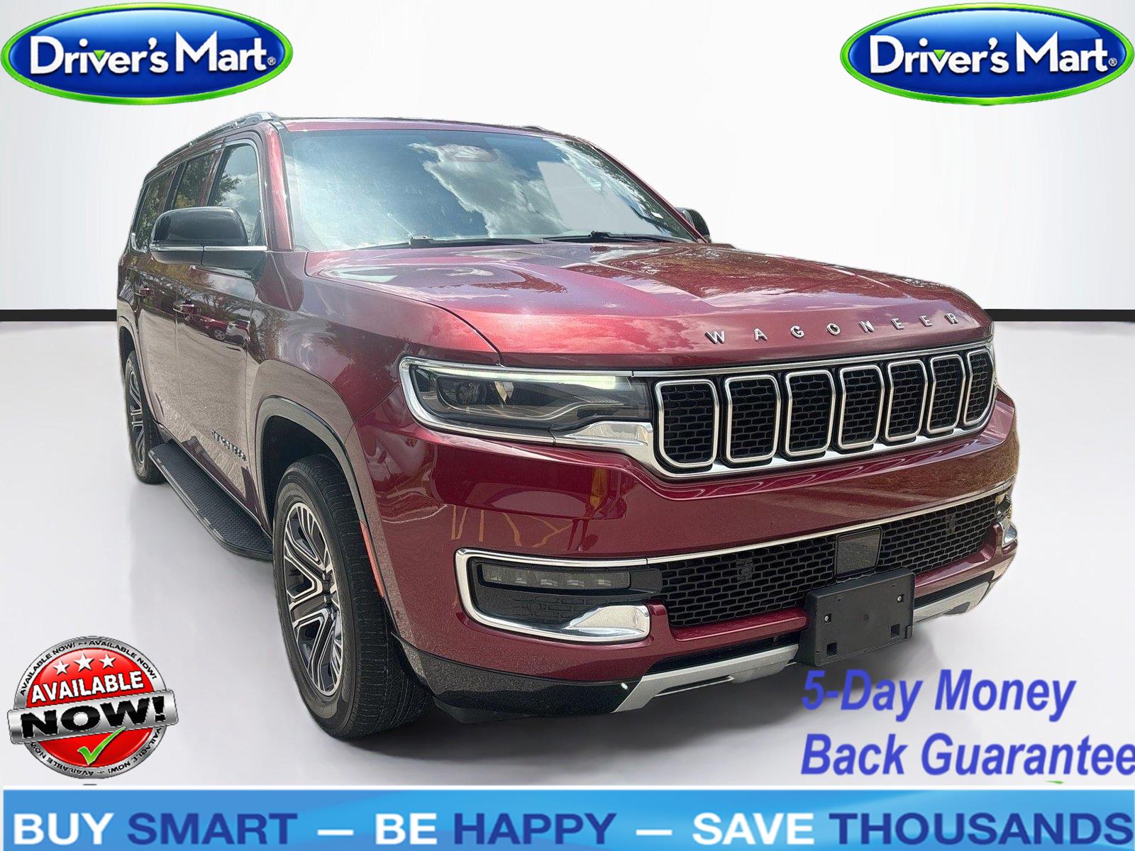 Velvet Red Pearlcoat 2024 Jeep Wagoneer L SUV / Crossover 4X2 8-Speed Automatic