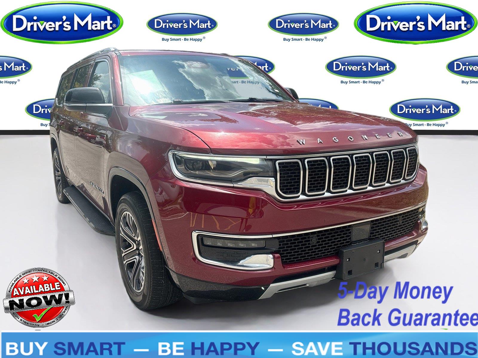 Velvet Red Pearlcoat 2024 Jeep Wagoneer L SUV / Crossover 4X2 8-Speed Automatic