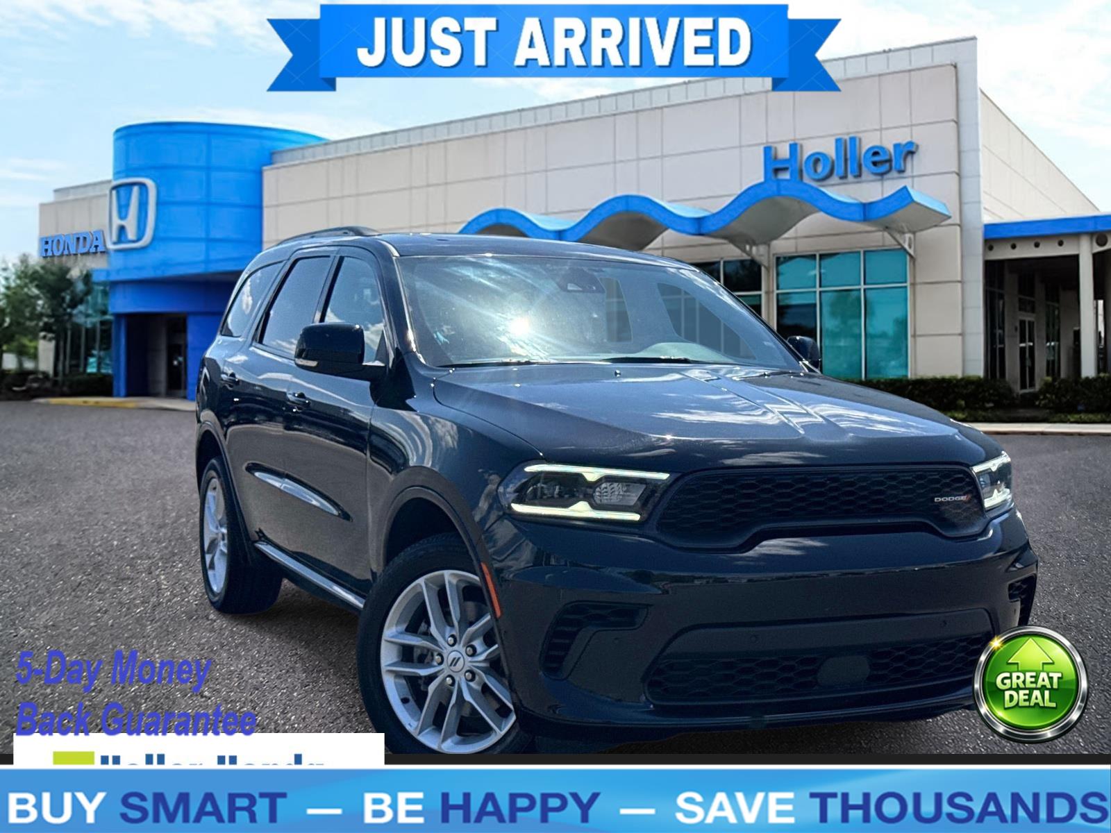 DB Black Clearcoat 2025 Dodge Durango SUV / Crossover All-Wheel Drive 8-Speed Automatic