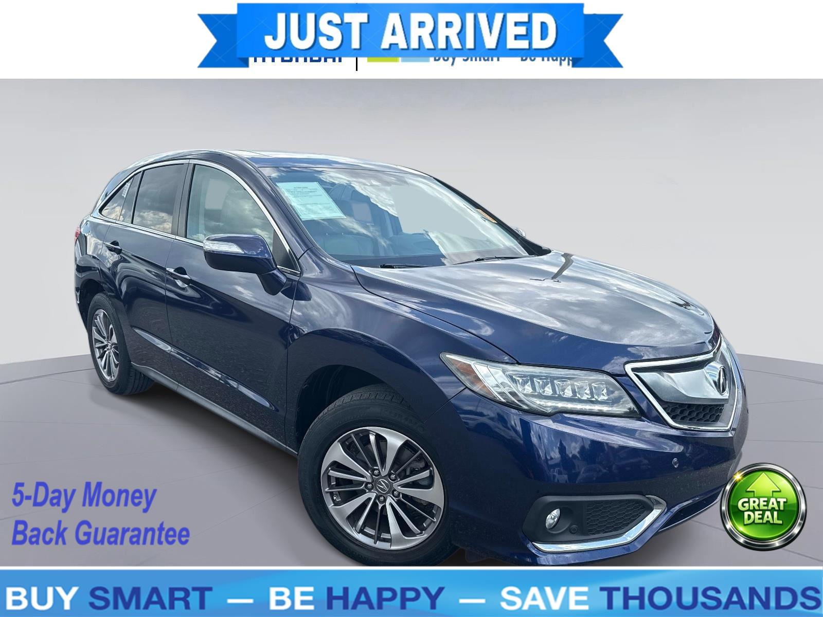 Fathom Blue Pearl 2017 Acura RDX SUV / Crossover All-Wheel Drive Automatic