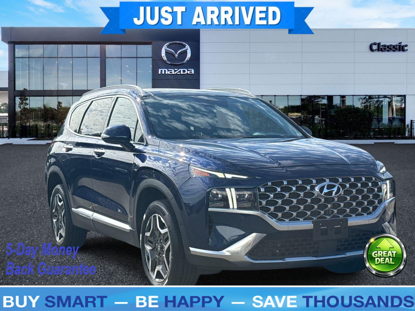 Blue (Stormy Sea) 2023 Hyundai Santa Fe SUV / Crossover All-Wheel Drive Automatic
