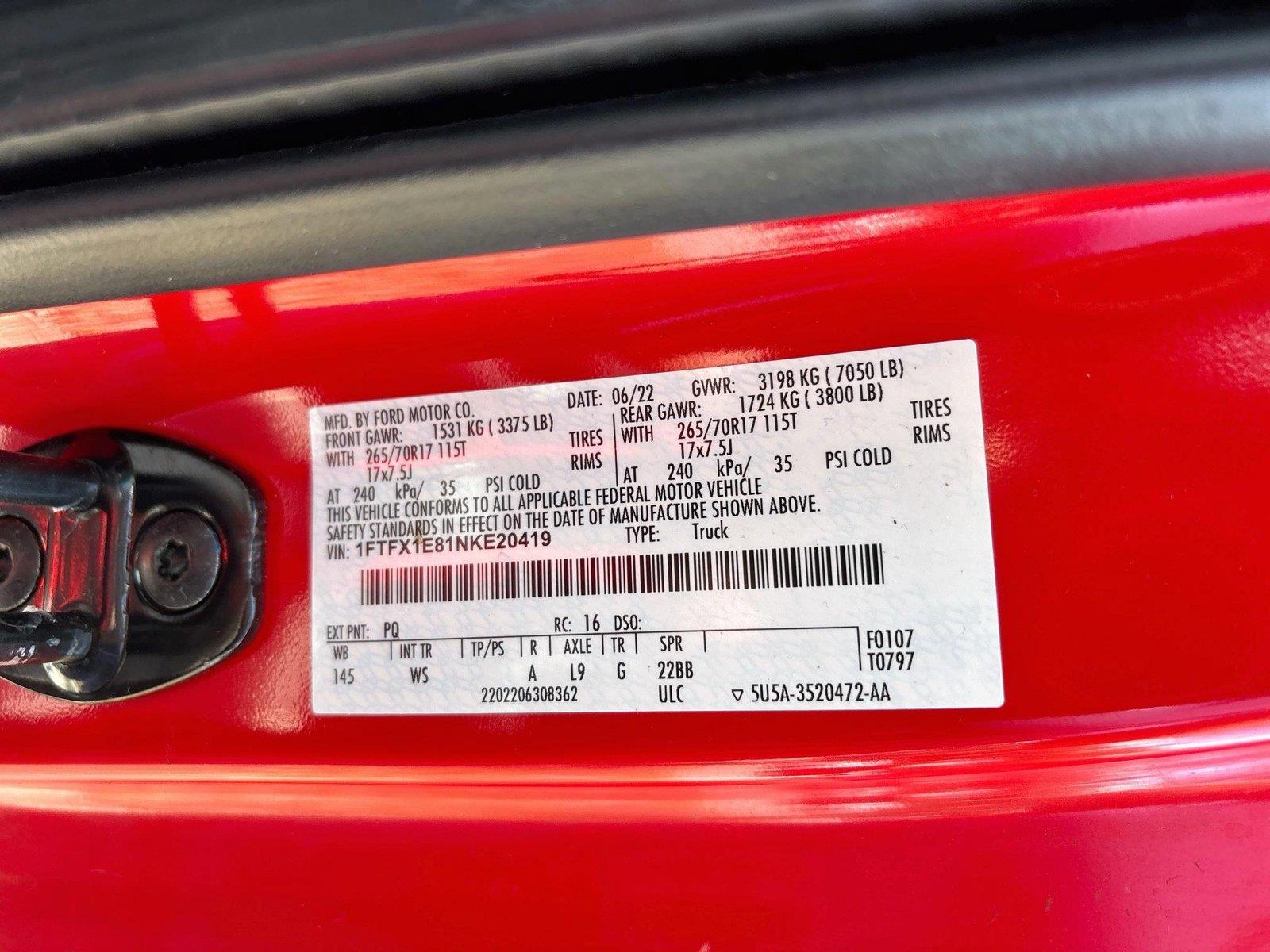 2022 Ford F-150 XL