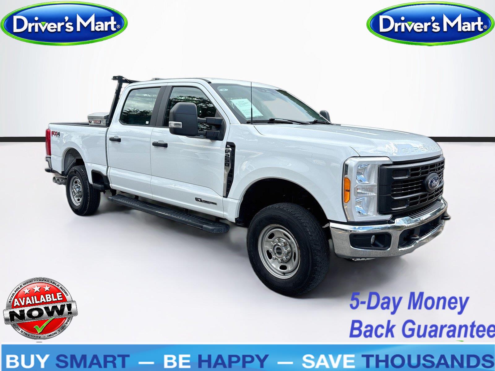 Oxford White 2023 Ford F-250 Super Duty Pickup Truck Four-Wheel Drive Automatic