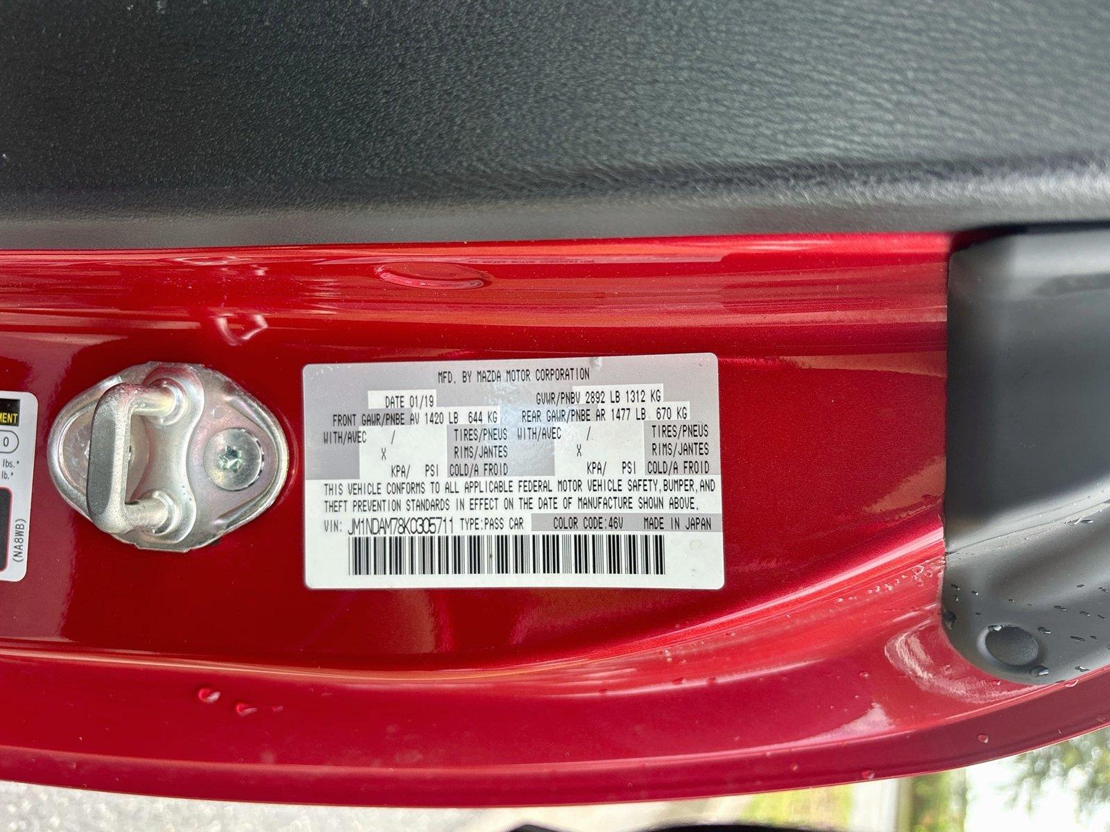 2019 Mazda MX-5 Miata RF Grand Touring